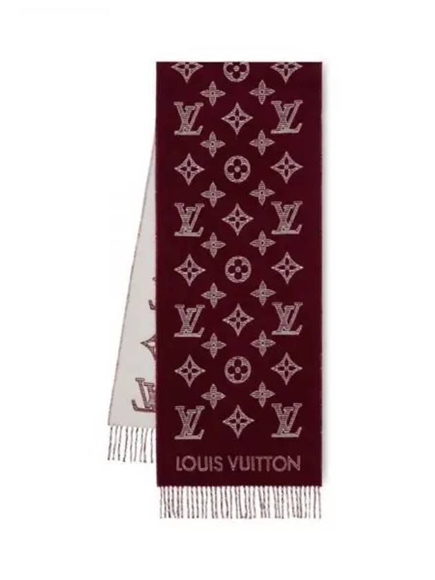 Monogram Shadow Scarf Bordeaux - LOUIS VUITTON - BALAAN 2