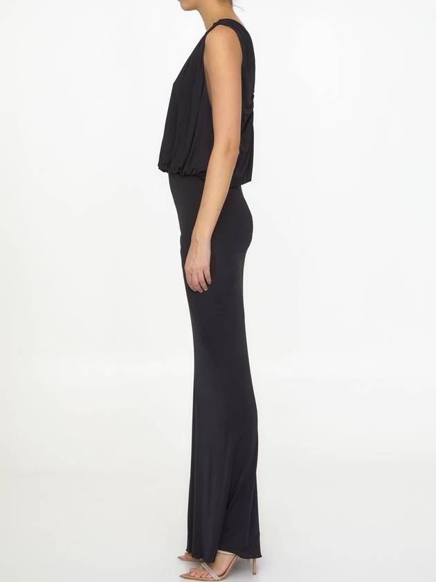 Sleeveless Long Dress Black - SAINT LAURENT - BALAAN 4