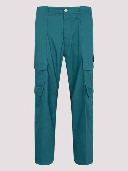 Shadow Project Cotton Nylon Ripstop Cargo Pants Green - STONE ISLAND - BALAAN 2