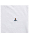 ORB Logo Cotton Short Sleeve T-Shirt White - VIVIENNE WESTWOOD - BALAAN 5