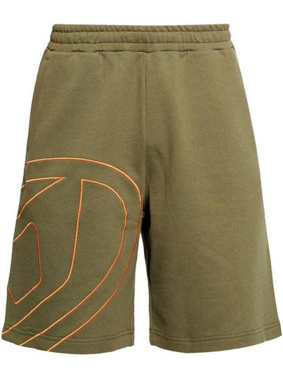 P Crow Megoval Shorts Green - DIESEL - BALAAN 2