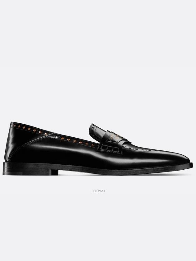 Boy Logo Loafers Black - DIOR - BALAAN 6