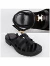 Triomphe Gladiator Sandals Black - CELINE - BALAAN 5