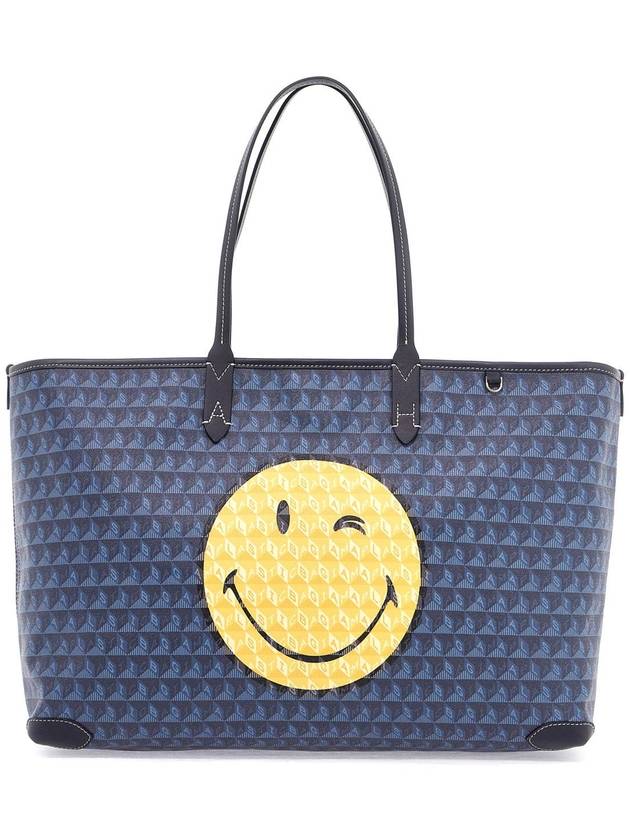 i am a plastic bag wink zipped tote bag - ANYA HINDMARCH - BALAAN 1