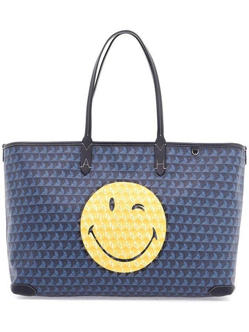 i am a plastic bag wink zipped tote bag - ANYA HINDMARCH - BALAAN 1