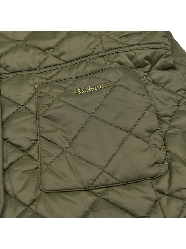 Deveron Quilting Jacket Pale Pink Olive - BARBOUR - BALAAN 11