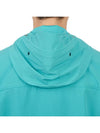 Shell R Goggle Hooded Jacket Blue - CP COMPANY - BALAAN 10