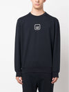 Graphic Printing Logo Sweatshirt Navy - CP COMPANY - BALAAN 4