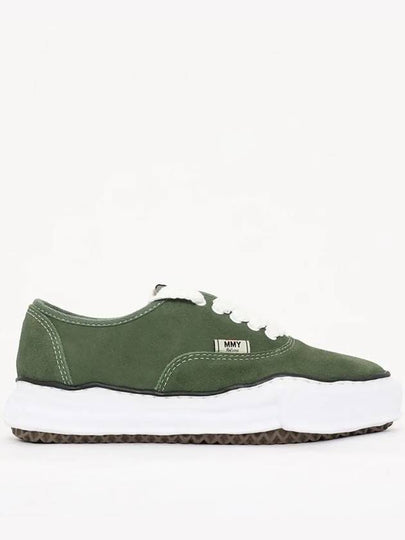 Baker OG Sole Suede Low-Top Sneakers Green - MIHARA YASUHIRO - BALAAN 2