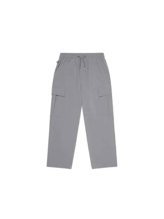 KODAK Apparel String Wide Fit Jogger Cargo Pants GRAY - KODO - BALAAN 1