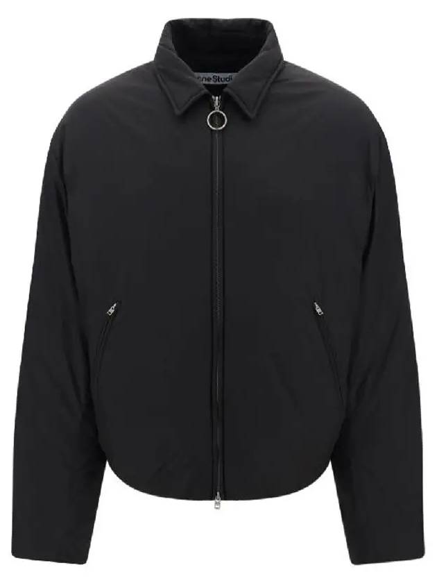 Puffer Zip-Up Short Padded Black - ACNE STUDIOS - BALAAN 2