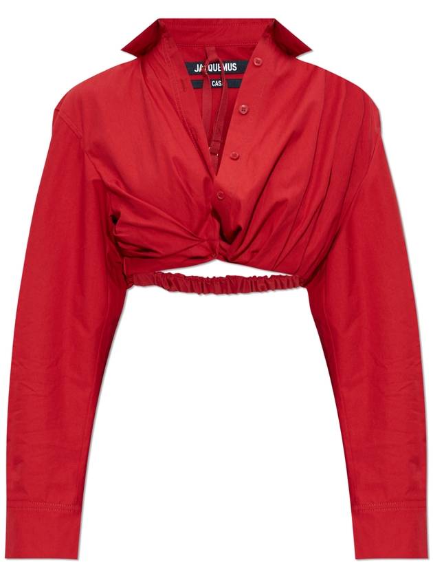 Jacquemus Shirt La Chemise Bahia, Women's, Red - JACQUEMUS - BALAAN 1