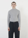 Essential Wool Half Neck Knit Gray - CHANCE'S NOI - BALAAN 2