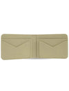 Intrecciato Rubber Half Wallet Light Khaki - BOTTEGA VENETA - BALAAN 5