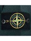 Logo Patch Knit Top Dark Green - STONE ISLAND - BALAAN 5