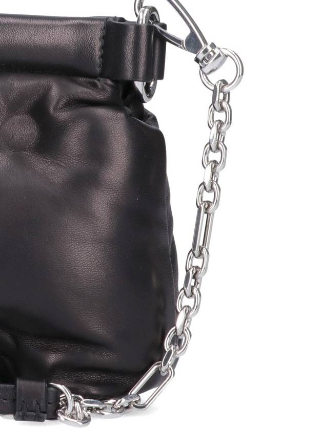 Glam Slam Chain Shoulder Bag Black - MAISON MARGIELA - BALAAN 6