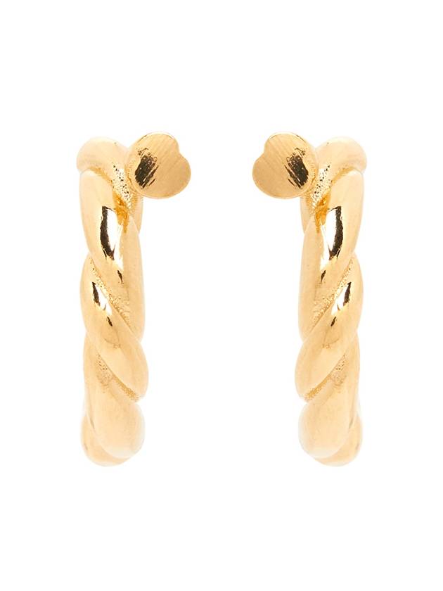 Twisted Gancini Women's Earrings Gold - SALVATORE FERRAGAMO - BALAAN 3