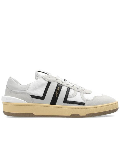 Clay Lace-Up Low Top Sneakers Off-White - LANVIN - BALAAN 2