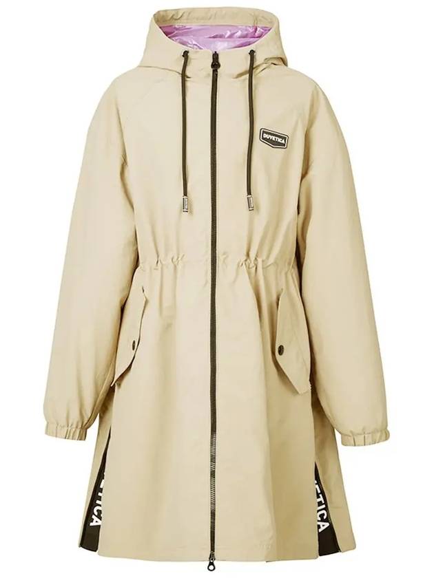 Missourina Hooded Jacket Beige VDWJ90231K0001 BGS - DUVETICA - BALAAN 1