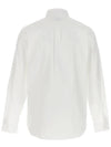 Oxford Institutional Foxhead Patch Button Down Classic Shirt White - MAISON KITSUNE - BALAAN 4