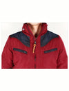 Weno Puffer Zip-Up Jacket Red - DIESEL - BALAAN 8