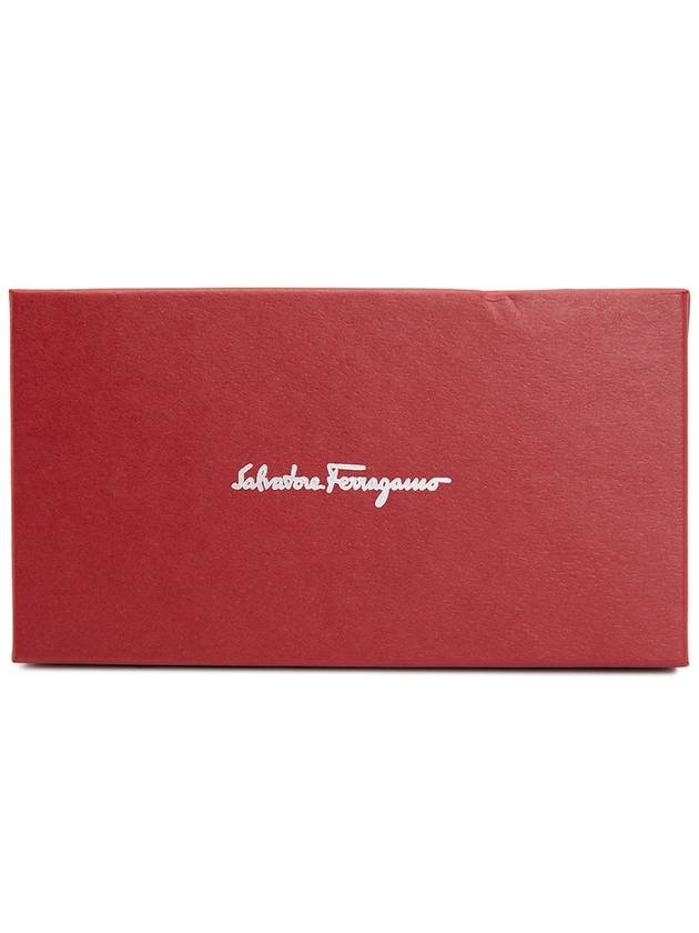 New Vara Bow Zipper Card Wallet Beige - SALVATORE FERRAGAMO - BALAAN 8