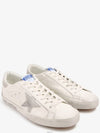 Super Star Suede Leather Low Top Sneaker White - GOLDEN GOOSE - BALAAN 3