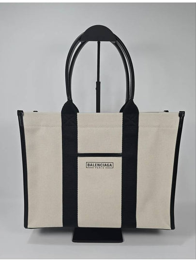 Hardware Canvas Medium Tote Bag - BALENCIAGA - BALAAN 2