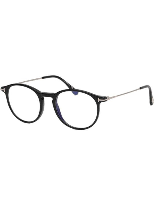 Eyewear Round Eyeglasses Black - TOM FORD - BALAAN 1