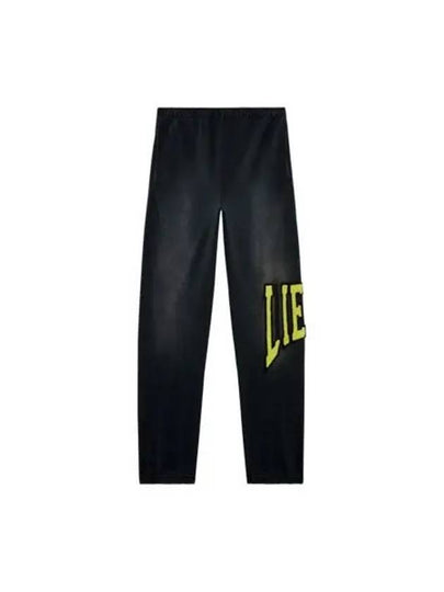 P Marchi College Lies Patches Track Pants Black - DIESEL - BALAAN 2