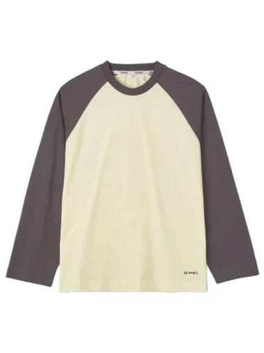 Over t shirt light yellow long sleeve - SUNNEI - BALAAN 1