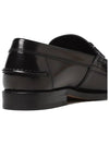 Men's Leather Metal Chain Loafers Black - TOD'S - BALAAN 5