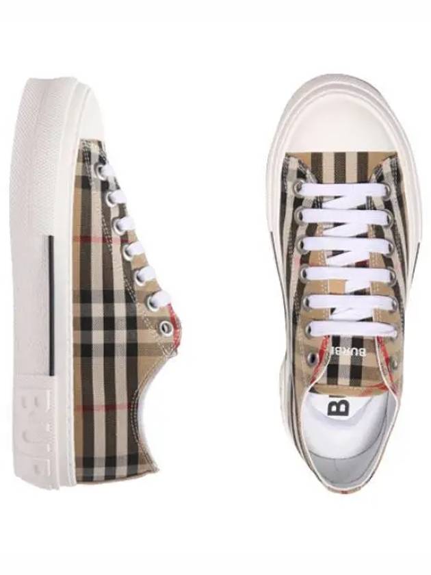 Vintage Check Cotton Sneakers Women s - BURBERRY - BALAAN 1