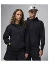 Jordan Flight Fleece Pullover Hoodie M Black FV7247 010 - NIKE - BALAAN 2