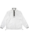 Health Seekers Golfers Perennial Solid Anorak Jacket OFF WHITE - MALBON GOLF - BALAAN 1