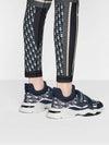 D-Wander Oblique Technical Fabric Low Top Sneakers Deep Blue - DIOR - BALAAN 7