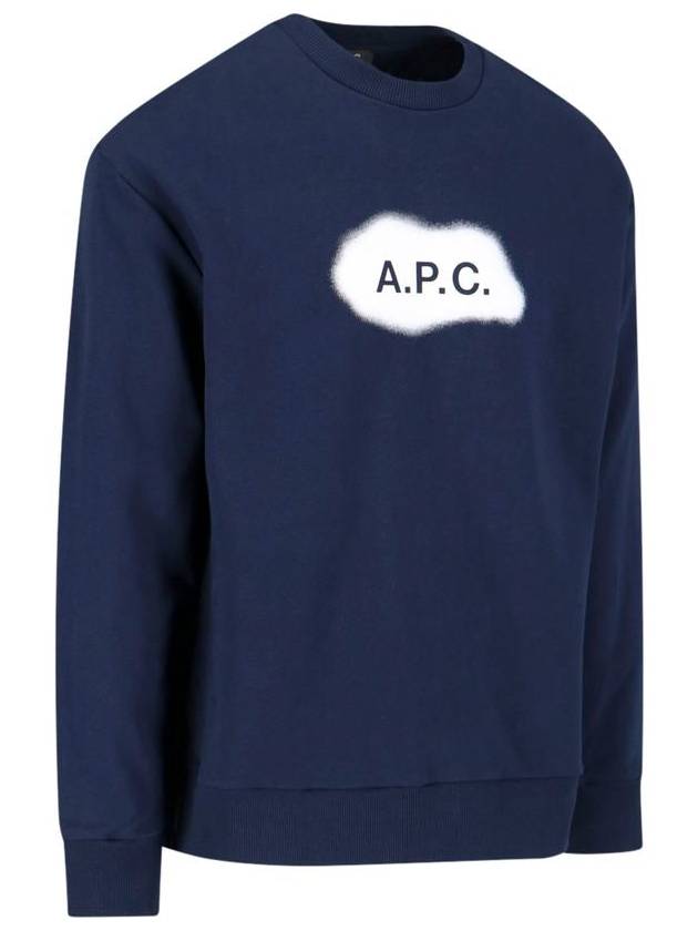 Alastor Logo Sweatshirt Navy - A.P.C. - BALAAN 3