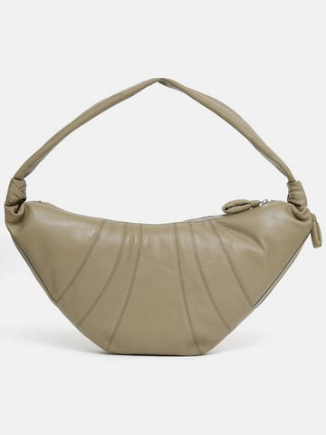 Large Croissant Bag in soft grained leather - LEMAIRE - BALAAN 1