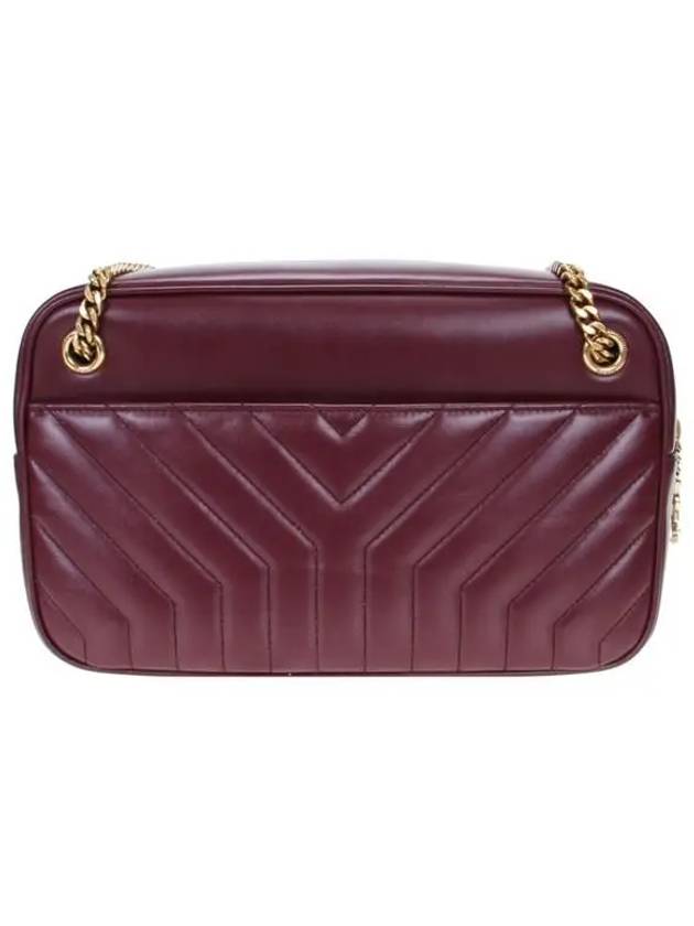 Joan Camera Shoulder Bag Burgundy - SAINT LAURENT - BALAAN 5