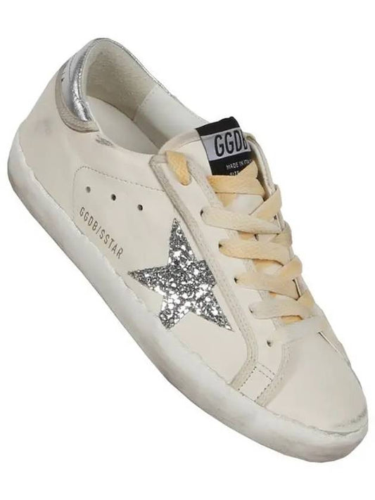 Superstar Silver Tab Low-Top Sneakers White - GOLDEN GOOSE - BALAAN 2