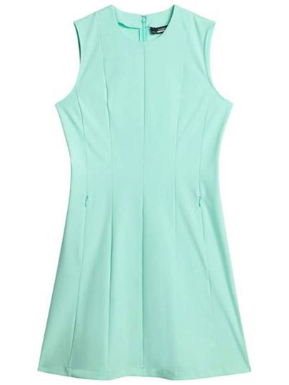 Jasmin Golf A-Shape Short Dress Aruba Blue - J.LINDEBERG - BALAAN 2