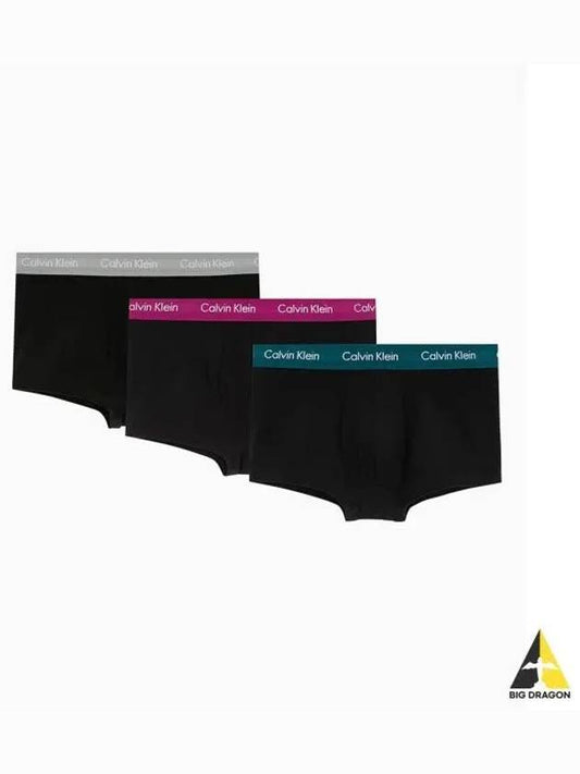 UNDERWEAR Men s Cotton Stretch Low Rise Trunks 3PK U2664MXB - CALVIN KLEIN - BALAAN 1