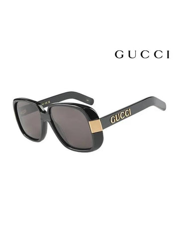 Sunglasses GG0318S 005 Square Men Women - GUCCI - BALAAN.