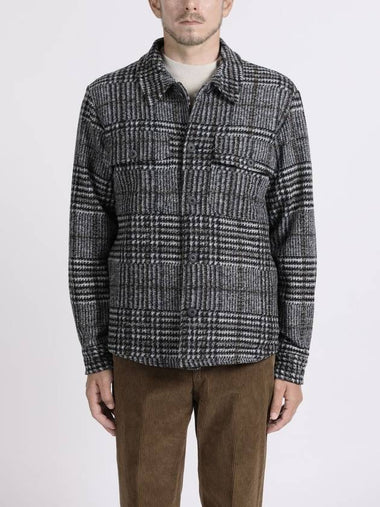 Made In Italy Wool Check Inner Padded Outer Shirt F ICJK51 - PANICALE - BALAAN 1