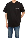 Less Trouble Short Sleeve T-Shirt Black - CARHARTT WIP - BALAAN 5