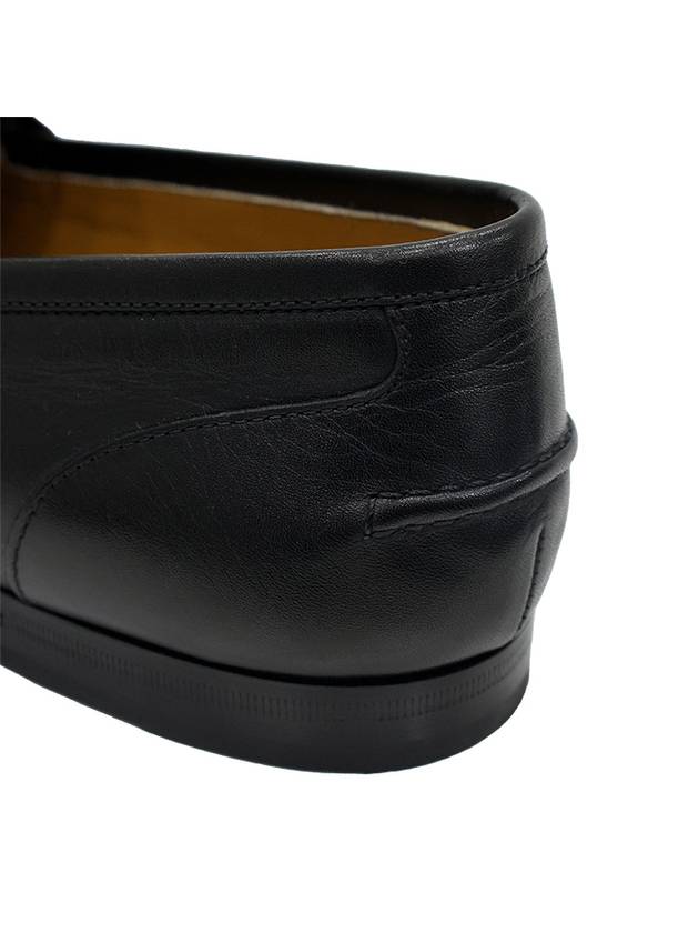 Jordan Horsebit Loafers Black 406994 BLM00 1000 - GUCCI - BALAAN 10