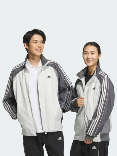 BYD3S Loose Fit Warm Lined Woven Jacket Gender Neutral Orbit Gray Five JG8577 693442 - ADIDAS - BALAAN 1