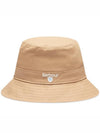 Cascade Logo Bucket Hat Stone Beige - BARBOUR - BALAAN 1