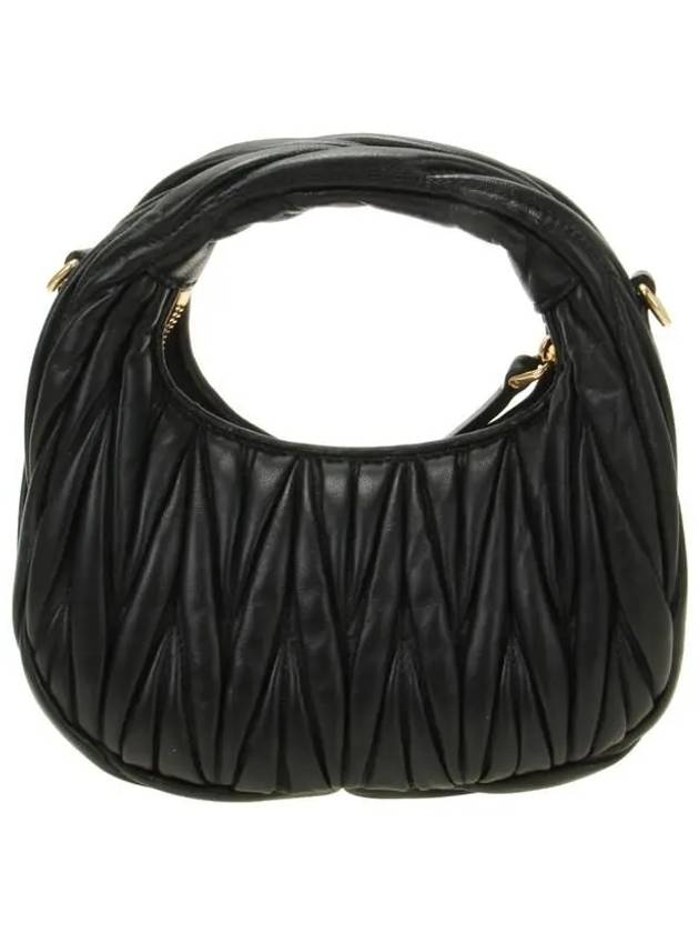 Wander Materasse Nappa leather hobo mini bag 5BP078 AN88 F0002 V OOO - MIU MIU - BALAAN 3