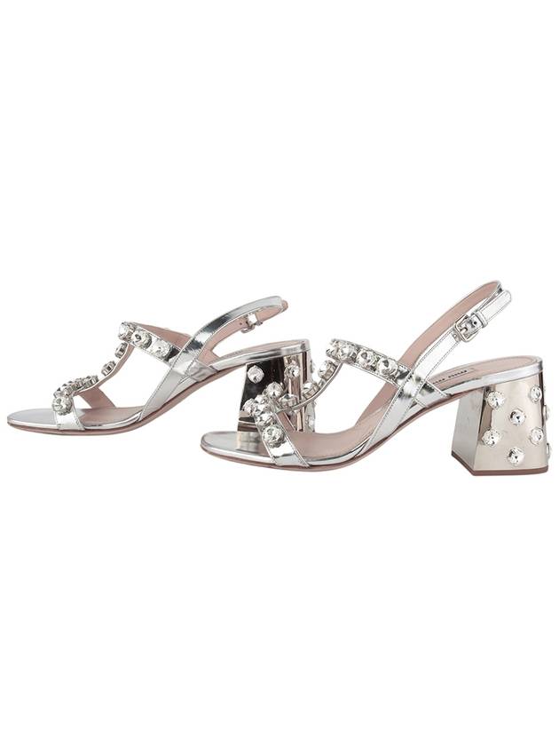 5X978C Crystal Strap Sandals 38 1 233749 2 - MIU MIU - BALAAN 5